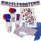 171 Piece Patriotic 4th of July Disposable Party Set